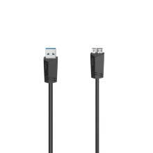 Micro-USB-kabel - HAMA - 0,75 m - USB 3.0 - 5 Gbit/s - Dubbele afscherming