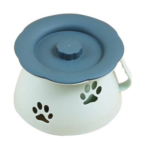 2Pcs Handheld Plastic Urinal Pot with Lid Elder Chamber Pot for Home