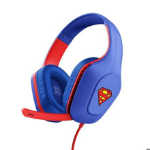 Trust GXT 415SM Zirox Headset Wired Head-band Gaming Blue Red