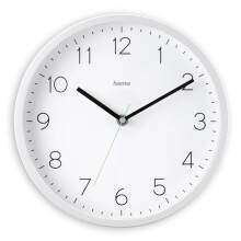 Orologio da parete - HAMA - Minorca - DCF radiocomandato - Ø 25 cm - Bianco