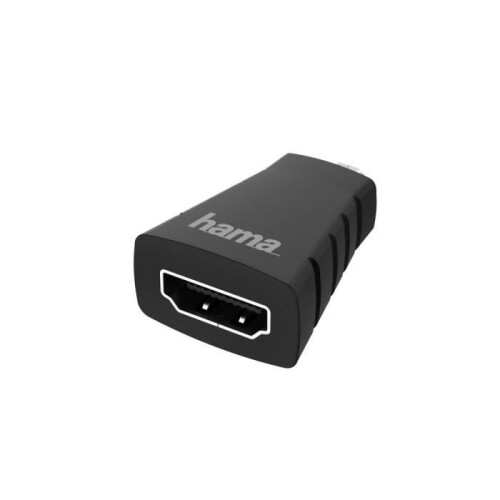 Hama HDMI adapter, Micro-HDMI plug - HDMI poort, Ultra-HD 4K