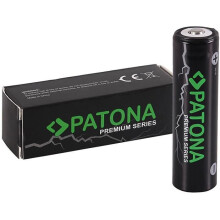 PATONA 18650 Li-lon 3350mAh (pôle plus élevé)