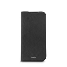 Telefoonhoes - HAMA - Daily Protect Booklet - Zwart - Verhoogde camera bescherming - Verhoogde randen scherm