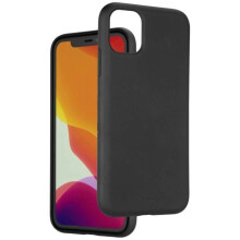 Hama Fantastic Feel Achtercover Apple iPhone 11 zwart schokbestendig 00138187