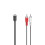 Hama Câble audio - HAMA - USB-C vers RCA mâle - 1,50 m - Stéréo - Blindage renforcé 1