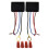 2 interruttori touch da 220 V per lampade da tavolo, modulo di controllo dimmer con sensore 1
