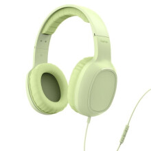 Hoofdtelefoon "Fun C", supra-aural, microfoon, unilaterale bekabeling, USB-C, groen
