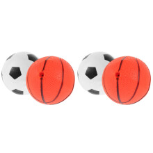 4St Veerkrachtige PVC Speelballen Voor Kinderen Kleurrijk Balspeelgoed