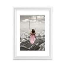 Fotolijst - Swing - Wit - 30 x 40 cm - Kunststof - Hedendaags ontwerp