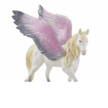 Flügel-Pegasus-Figurine - Mit Glänzenden Flügeln und Mähne - Lustige und Langlebige Pferdefigur - Geschenk für Kinder ab 5 Jahren