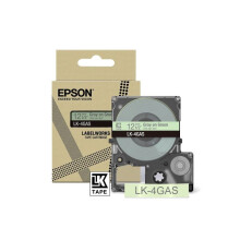 Cartucho de tinta - EPSON - LW GRIS VERDE - Cinta 12mm - Compatible con etiquetadoras - Inyección de tinta