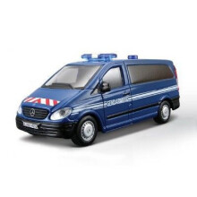 Modelo em miniatura - BBURAGO - Mercedes Benz Vito - Coleção Força de Emergência - Escala 1/50 - Gendarmaria