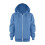 Kids Solid Color Zip-Up Hoodie Long Sleeve Comfortable 1