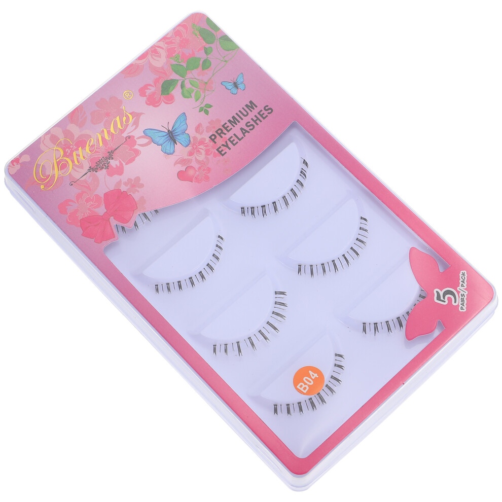 50 Pairs Natural False Under Eye Lashes Fake Bottom Lash Extensions Lower Lash