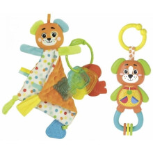 Spielzeug - CLEMENTONI - BABY-GESCHENKSET - WELPE - Für Kinder ab 0 Monaten - 17840