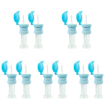 10St Baby Bottle Caps Sky- Met Rietje Baby Drinkfles Afdekkap