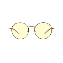 Occhiali Gunnar Anti luce blu e Anti Fatica - ELLIPSE NERO/ORO | AMBER (65% di filtrazione)