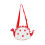 2St Kinderstrandtas Mesh Rood En Stevige Opbergtas 1