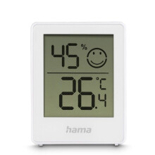 Hama 00222233 digital weather station White Battery