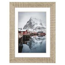 Cornice in legno "Oslo", rovere, 40 x 50 cm