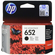 Cartuccia d'inchiostro - HP - 652 - Nero - Compatibile Deskjet Ink Advantage - Avviso livello basso