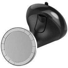 Supporto per telefono cellulare Hama MagLock con ventosa per auto, ruotabile a 360