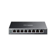 TP-Link Omada ES208GP network switch Managed L2 Gigabit Ethernet (10/100/1000) Power over Ethernet (PoE) DIN rail Black