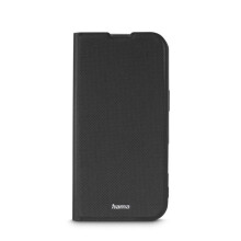 Telefoonhoes - HAMA - Daily Protect Booklet - Apple iPhone 17 Air - Zwart - Verhoogde rand
