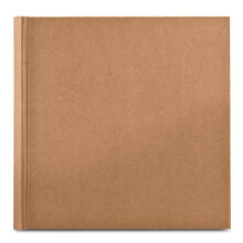 Valokuvakirja muistiinpanot - Ryppyinen - 200 valokuvaa - Ruskea - 10x15 cm - Kuitupaperi ja bambu