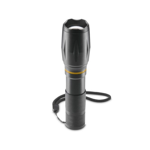 Hama Lanterna LED >, pilhas, zoom, COB, alumínio, 3 modos