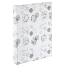 Spiraalalbum "Graphic", 19 x 24,5 cm, 40 witte pagina's, Dots