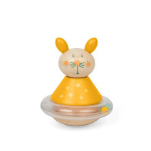 Brinquedo de bebê coelho balança em madeira colorida BigJigs