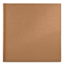 Valokuva-albumi - Ruskea - 30 x 30 cm - 80 sivua - Krep-paperi - Bambupaperi