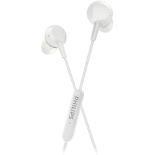 Auriculares intraurales PHILIPS TAE5008WT/00 - USB-C - Control remoto integrado - Blanco