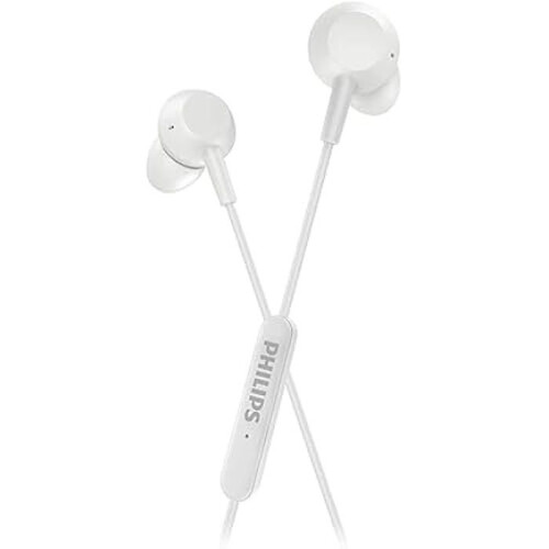 Philips Écouteurs intra-auriculaire PHILIPS TAE5008WT/00 - USB-C - Télécommande intégrée - Blanc