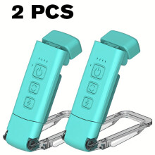 Lampe de lecture à pince, rechargeable par USB, LED, 1 pièce