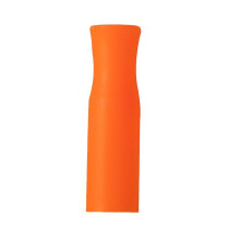 Embouts de paille en silicone souple (lot de 5), compatibles avec les pailles en acier inoxydable et en verre, sans BPA, résistants à la chaleur,