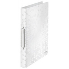 LEITZ Ringbuch WOW, A4, PP, metallisch grün 0,000000 Schwarz