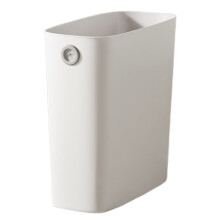 Small Trash Can PP TPR Plastic Wastebasket For Bathroom Bedroom Kitchen