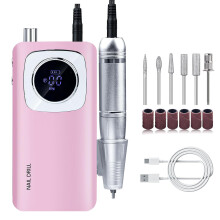45000RPM Electric Machine Set With LCD Screen File Machine For Acrylic Gels Nails Manicures