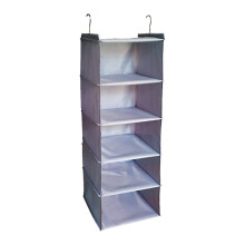 Opbergtas voor in de kledingkast, hangtas voor kleding en ondergoed, opbergtas van meerlaags textiel.