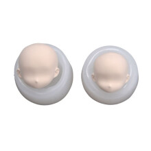 Nonstick Silicone Face Mould For Easy Releases Clay Doll Head Sculpting And Baking Projects