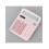 1pc Solid Color Small Digital Calculator for Office, School, and Home in Pink 1