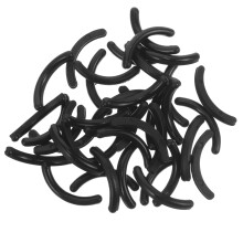 50 Pieces Eyelash Curler Refills Pads Soft Eye Lash Curler Replacement Refills Pads for Universal Eyelash(Black)