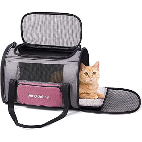 Soft-Sided Cat Carrier for Medium Pets