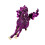 Krystallhestebrosje i legering – 5x3cm 1