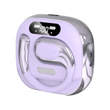Lila Lila K03Modell Over-Ear Hängande Brusreducerande Digital Display Översättarheadset144 Språk