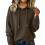 Damen-Langarmpullover mit Kapuze für Herbst und Winter 1