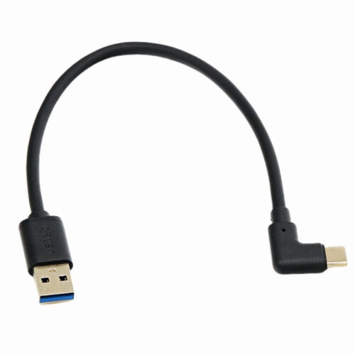 Καλώδιο φόρτισης USB3.0 σε τύπο C90 μοιρών με γωνία και γρήγορη φόρτιση 60W, μεταφορά