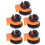 1 Set Plastic Pipe Clamp for 3D Printers Assorted Color Stable Fixing 1